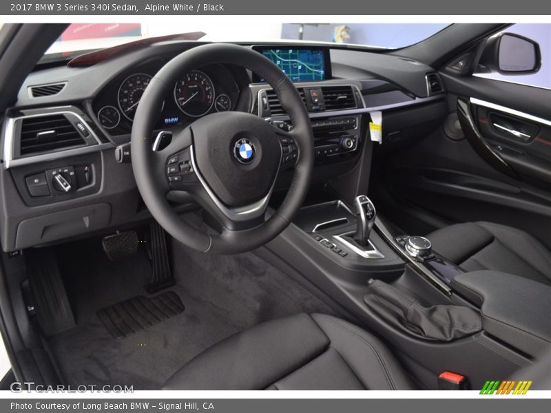  2017 3 Series 340i Sedan Black Interior
