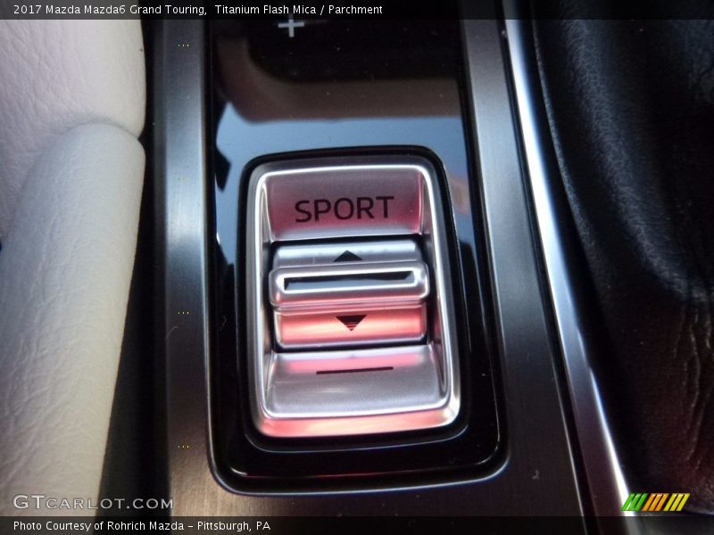Titanium Flash Mica / Parchment 2017 Mazda Mazda6 Grand Touring