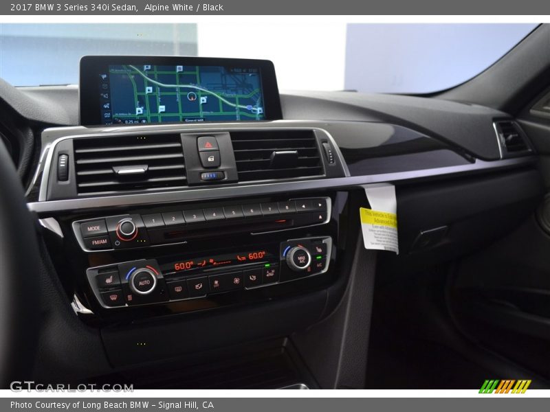 Alpine White / Black 2017 BMW 3 Series 340i Sedan