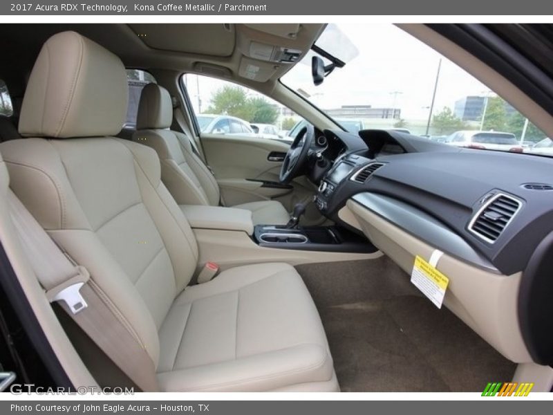 Kona Coffee Metallic / Parchment 2017 Acura RDX Technology