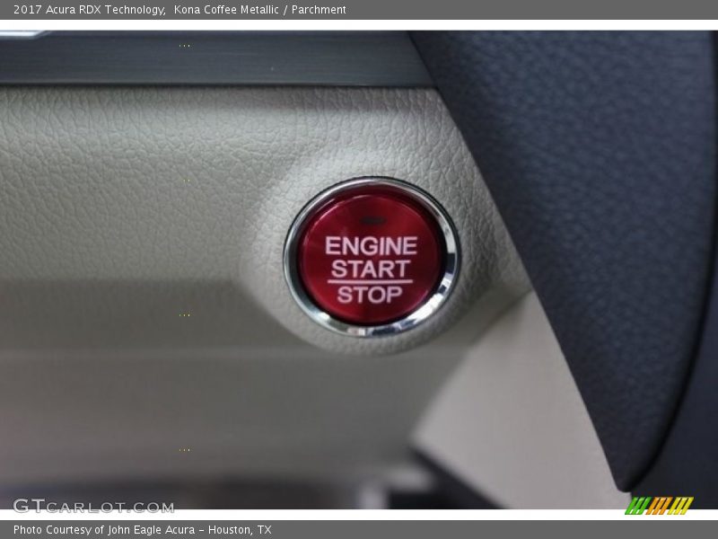 Kona Coffee Metallic / Parchment 2017 Acura RDX Technology