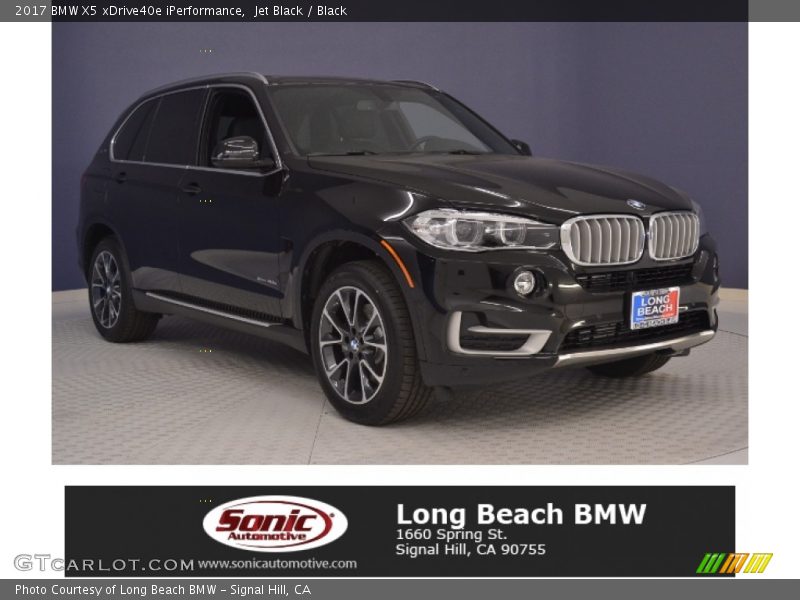 Jet Black / Black 2017 BMW X5 xDrive40e iPerformance