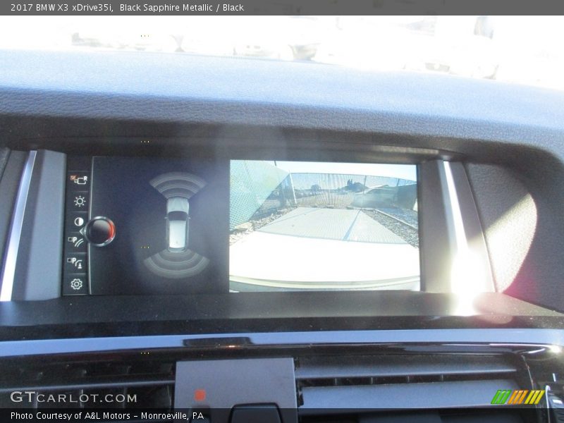 Black Sapphire Metallic / Black 2017 BMW X3 xDrive35i