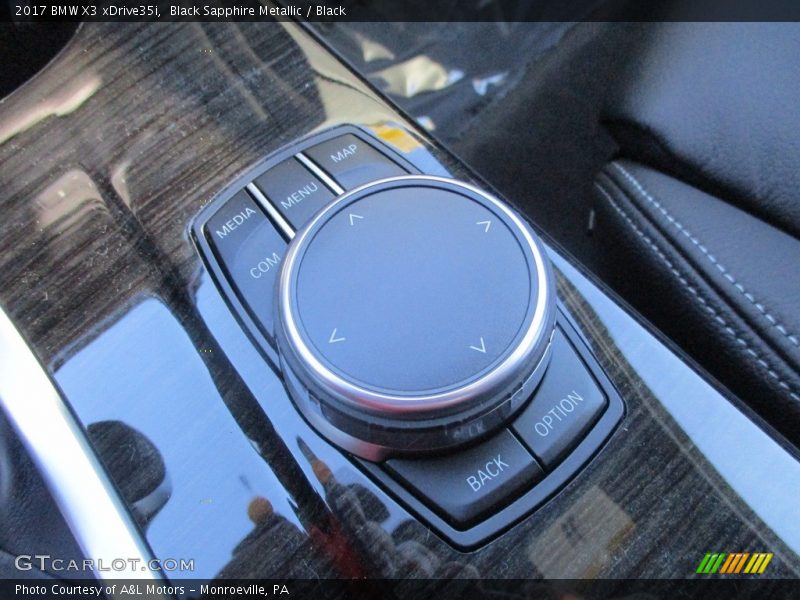 Black Sapphire Metallic / Black 2017 BMW X3 xDrive35i