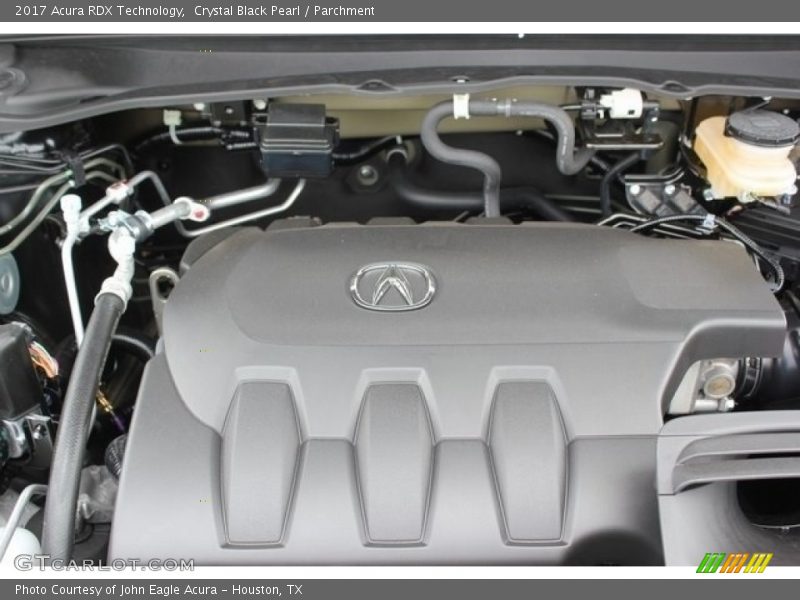 Crystal Black Pearl / Parchment 2017 Acura RDX Technology