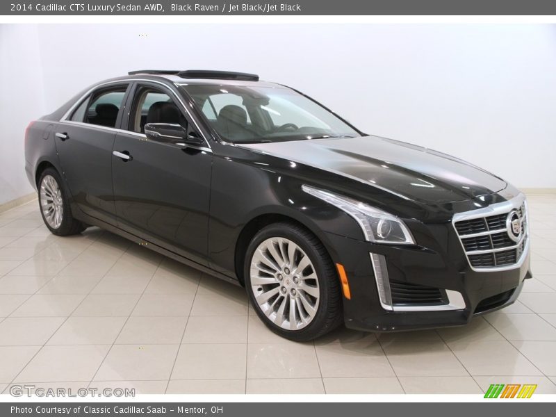 Black Raven / Jet Black/Jet Black 2014 Cadillac CTS Luxury Sedan AWD