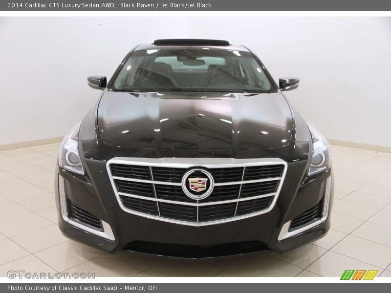Black Raven / Jet Black/Jet Black 2014 Cadillac CTS Luxury Sedan AWD