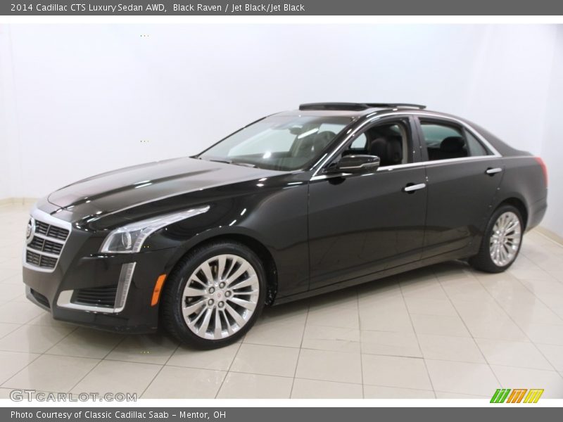 Black Raven / Jet Black/Jet Black 2014 Cadillac CTS Luxury Sedan AWD