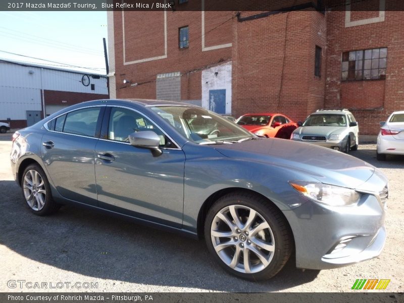 Blue Reflex Mica / Black 2017 Mazda Mazda6 Touring