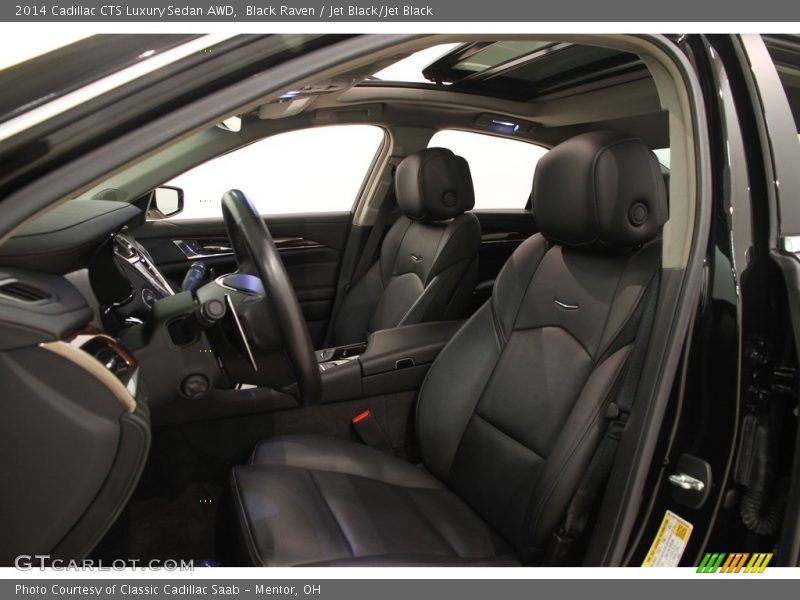 Black Raven / Jet Black/Jet Black 2014 Cadillac CTS Luxury Sedan AWD
