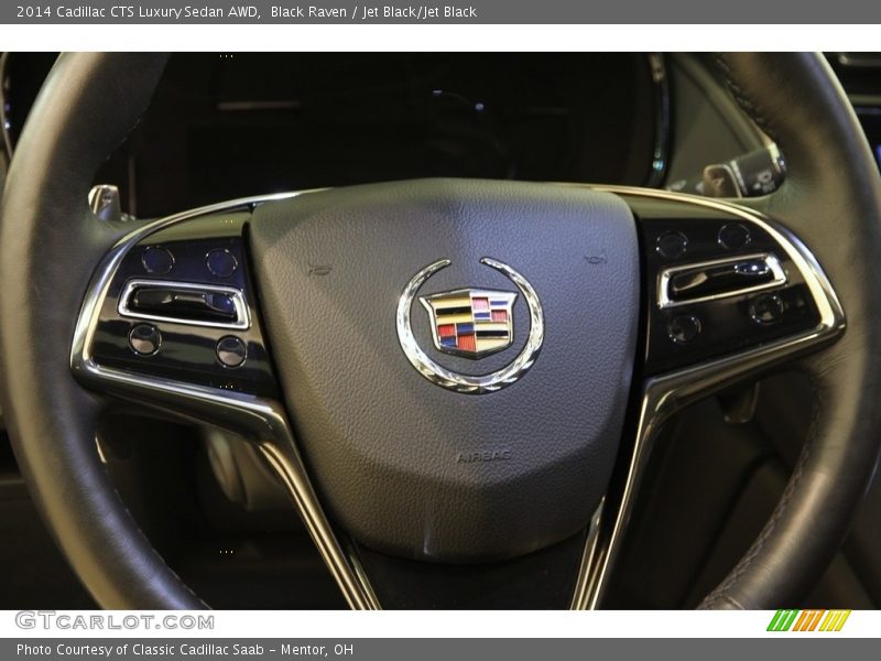 Black Raven / Jet Black/Jet Black 2014 Cadillac CTS Luxury Sedan AWD