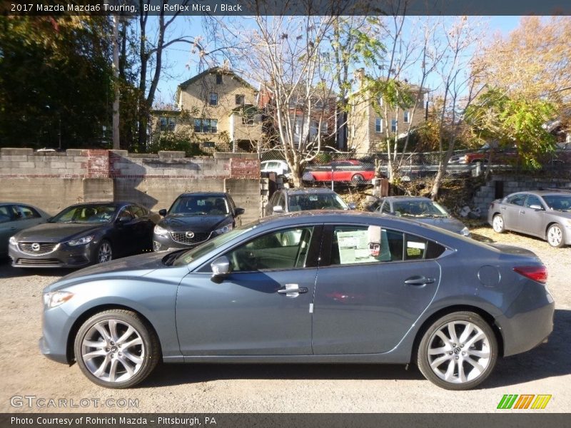 Blue Reflex Mica / Black 2017 Mazda Mazda6 Touring