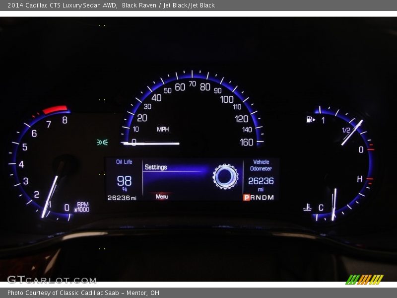 Black Raven / Jet Black/Jet Black 2014 Cadillac CTS Luxury Sedan AWD