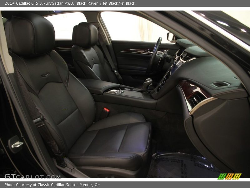 Black Raven / Jet Black/Jet Black 2014 Cadillac CTS Luxury Sedan AWD