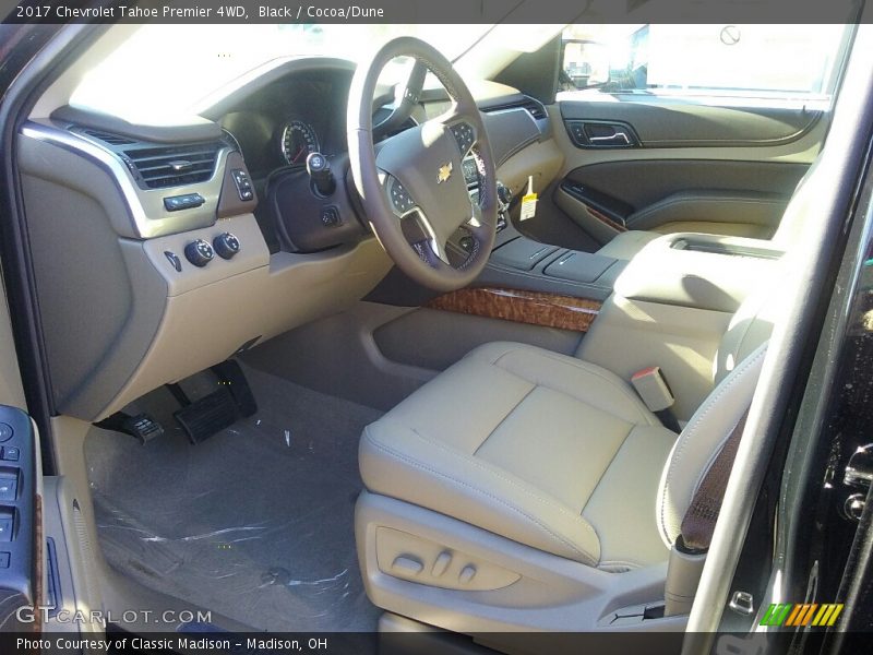 Black / Cocoa/Dune 2017 Chevrolet Tahoe Premier 4WD