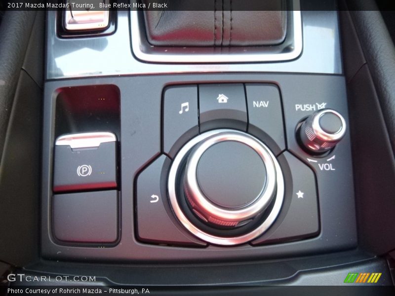 Blue Reflex Mica / Black 2017 Mazda Mazda6 Touring