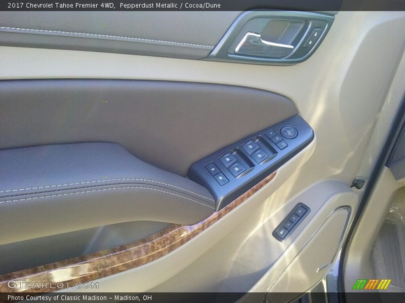 Pepperdust Metallic / Cocoa/Dune 2017 Chevrolet Tahoe Premier 4WD