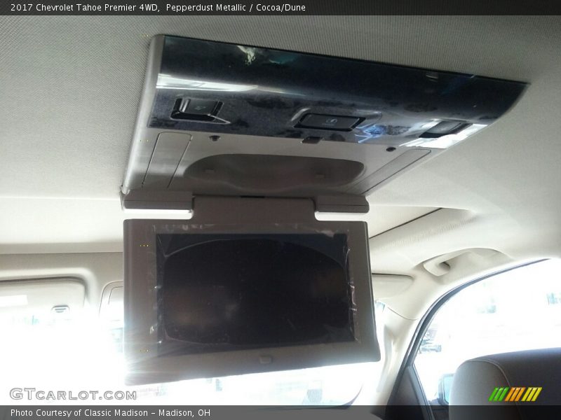 Pepperdust Metallic / Cocoa/Dune 2017 Chevrolet Tahoe Premier 4WD