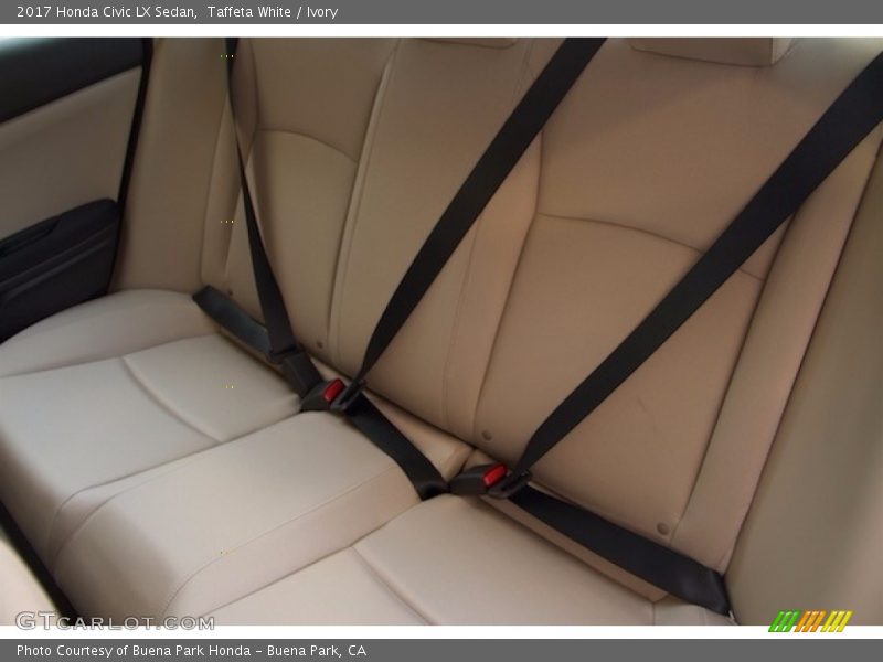 Taffeta White / Ivory 2017 Honda Civic LX Sedan