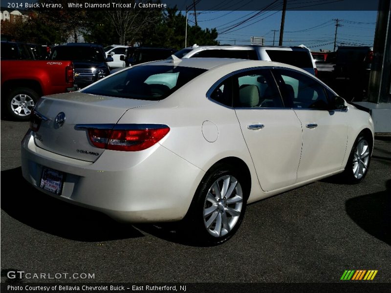 White Diamond Tricoat / Cashmere 2014 Buick Verano