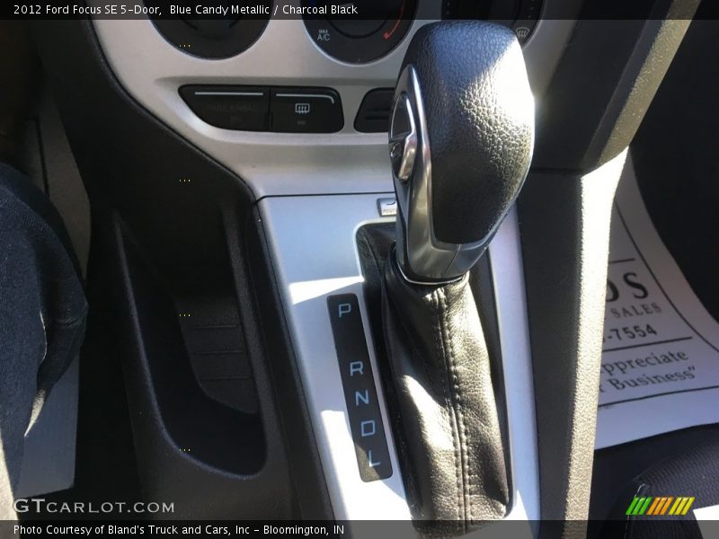 Blue Candy Metallic / Charcoal Black 2012 Ford Focus SE 5-Door
