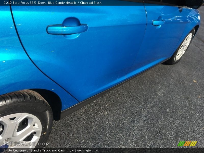 Blue Candy Metallic / Charcoal Black 2012 Ford Focus SE 5-Door