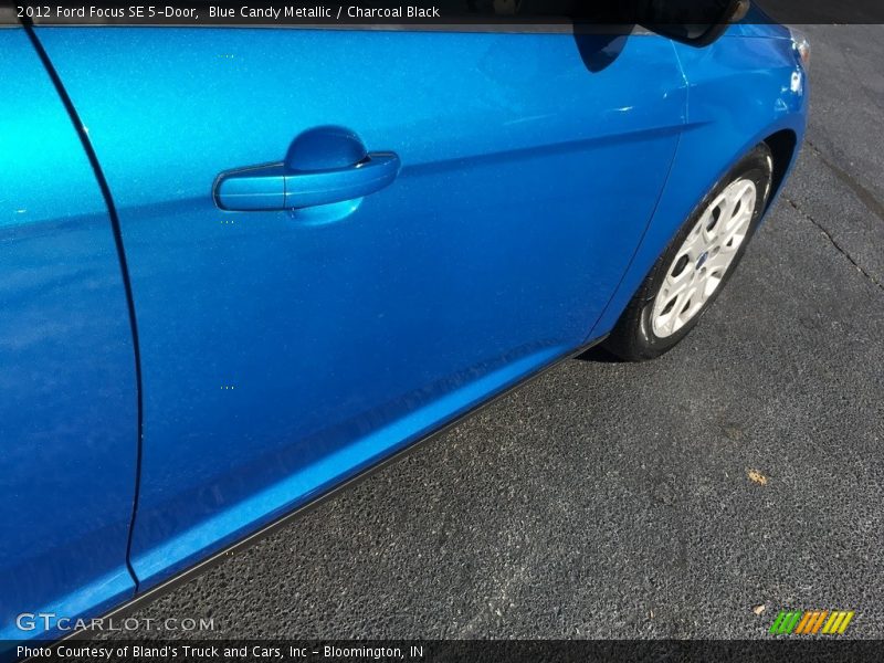 Blue Candy Metallic / Charcoal Black 2012 Ford Focus SE 5-Door