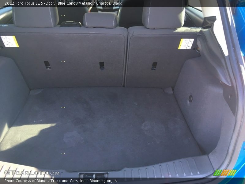 Blue Candy Metallic / Charcoal Black 2012 Ford Focus SE 5-Door