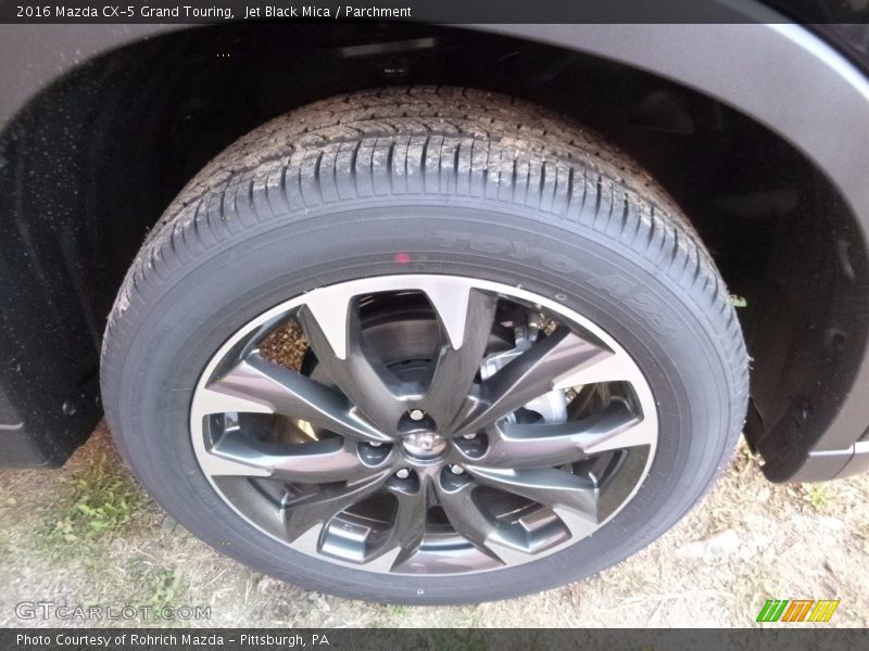 Jet Black Mica / Parchment 2016 Mazda CX-5 Grand Touring
