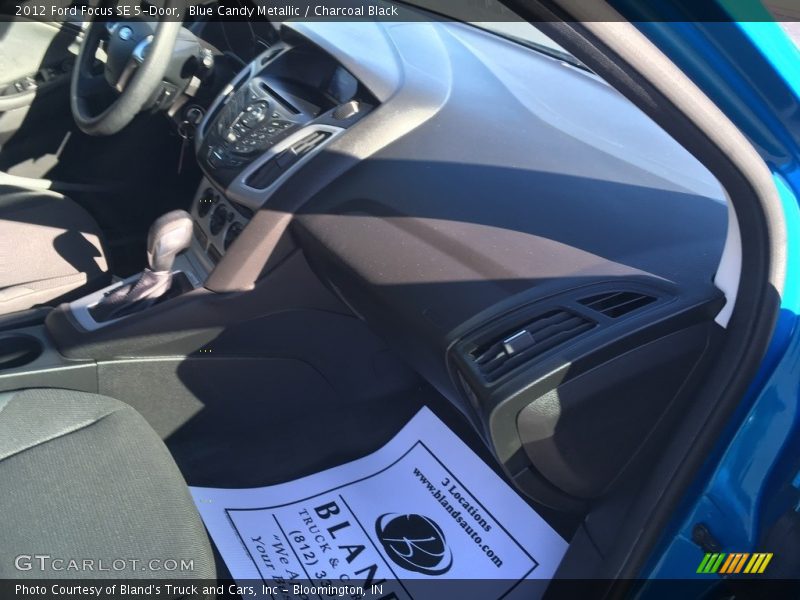 Blue Candy Metallic / Charcoal Black 2012 Ford Focus SE 5-Door