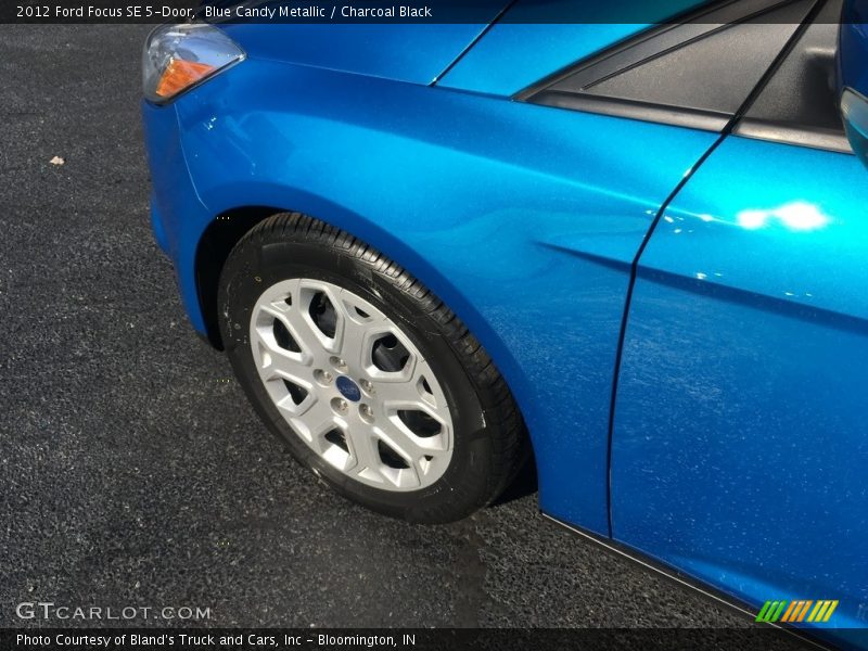Blue Candy Metallic / Charcoal Black 2012 Ford Focus SE 5-Door