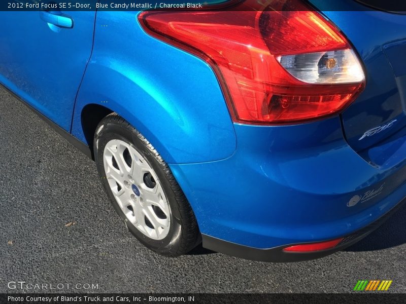 Blue Candy Metallic / Charcoal Black 2012 Ford Focus SE 5-Door