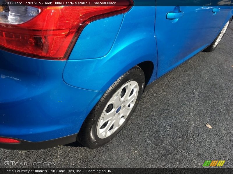 Blue Candy Metallic / Charcoal Black 2012 Ford Focus SE 5-Door