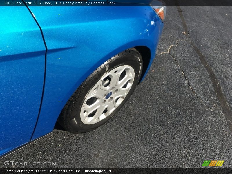 Blue Candy Metallic / Charcoal Black 2012 Ford Focus SE 5-Door