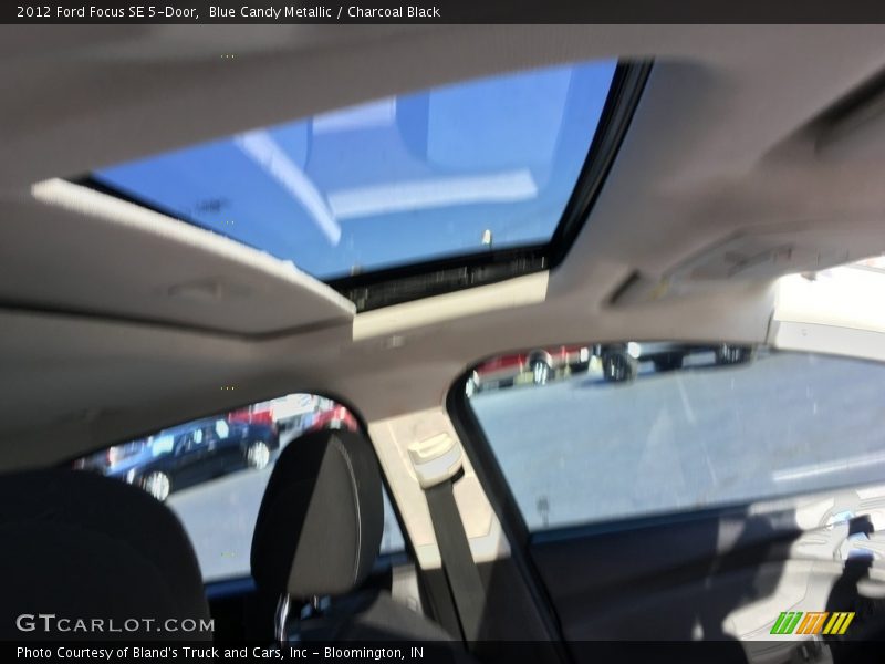 Blue Candy Metallic / Charcoal Black 2012 Ford Focus SE 5-Door