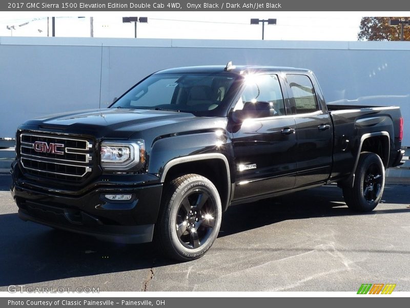 Onyx Black / Dark Ash/Jet Black 2017 GMC Sierra 1500 Elevation Edition Double Cab 4WD