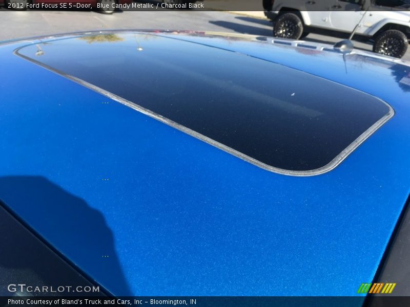 Blue Candy Metallic / Charcoal Black 2012 Ford Focus SE 5-Door