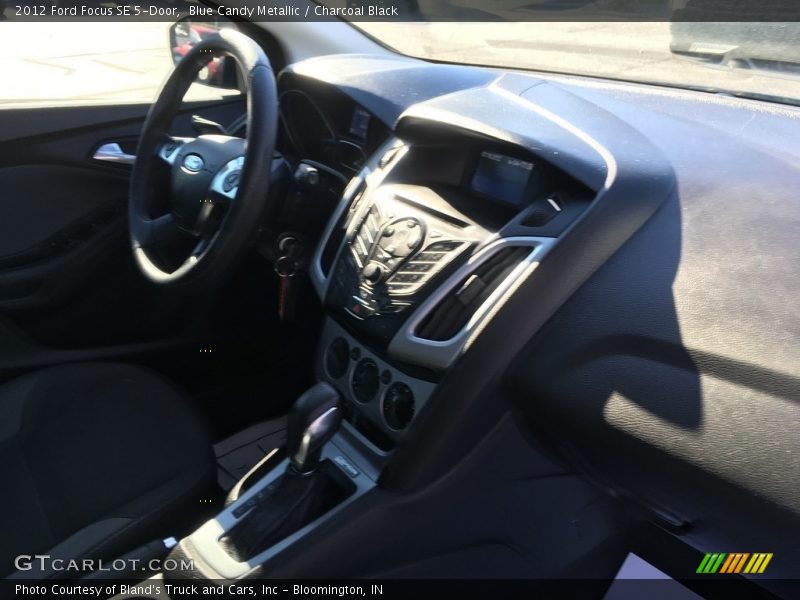 Blue Candy Metallic / Charcoal Black 2012 Ford Focus SE 5-Door