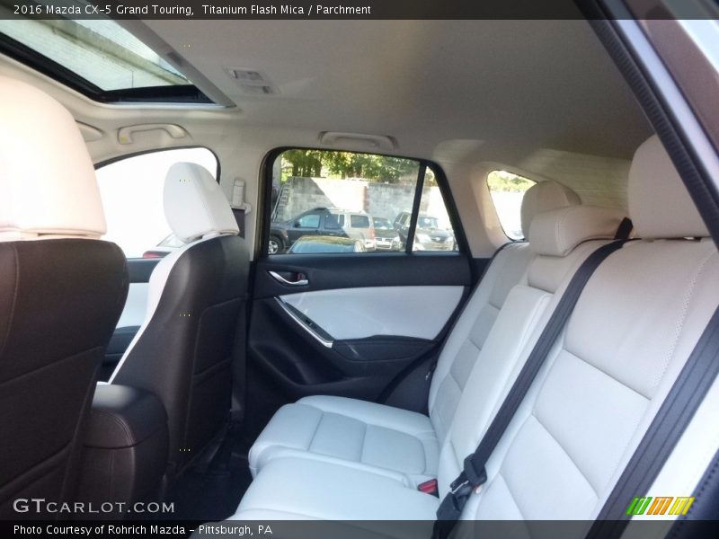 Titanium Flash Mica / Parchment 2016 Mazda CX-5 Grand Touring