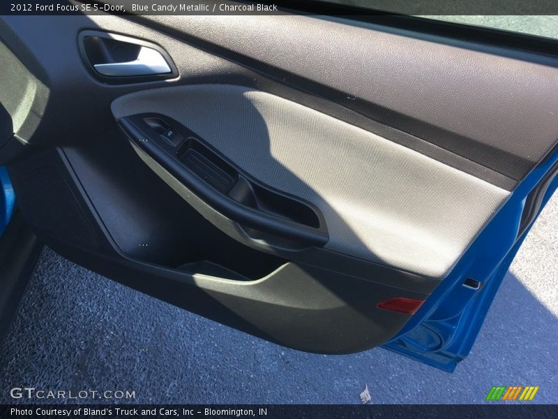 Blue Candy Metallic / Charcoal Black 2012 Ford Focus SE 5-Door
