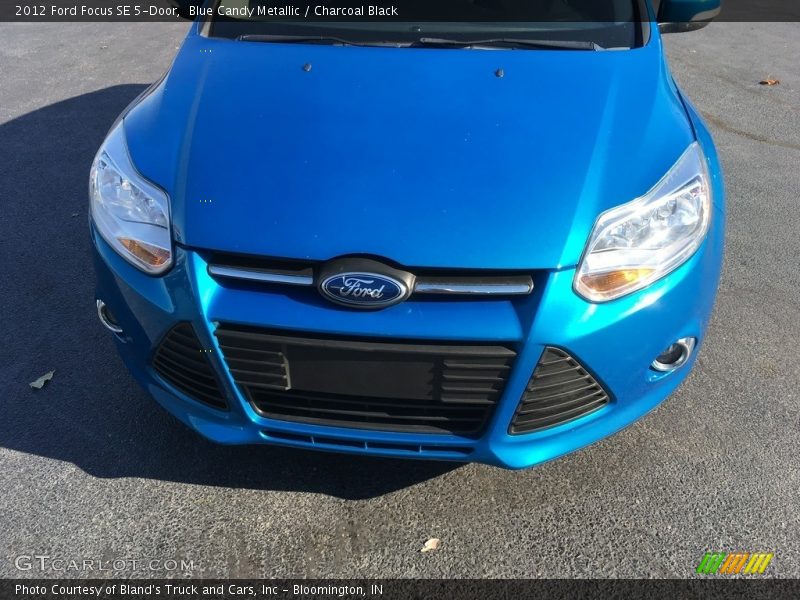 Blue Candy Metallic / Charcoal Black 2012 Ford Focus SE 5-Door