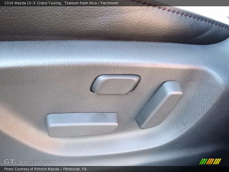 Titanium Flash Mica / Parchment 2016 Mazda CX-5 Grand Touring