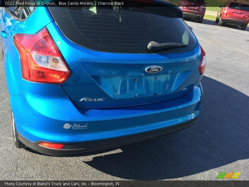 Blue Candy Metallic / Charcoal Black 2012 Ford Focus SE 5-Door