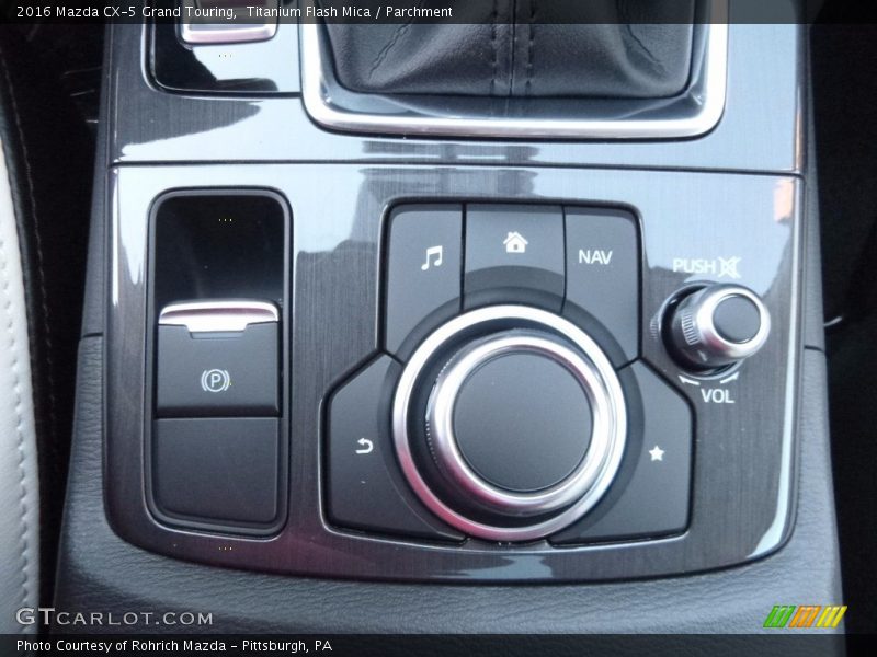 Titanium Flash Mica / Parchment 2016 Mazda CX-5 Grand Touring