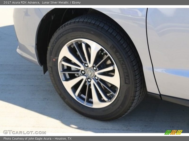 Lunar Silver Metallic / Ebony 2017 Acura RDX Advance