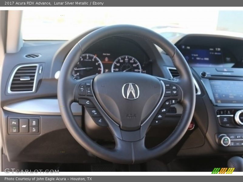 Lunar Silver Metallic / Ebony 2017 Acura RDX Advance