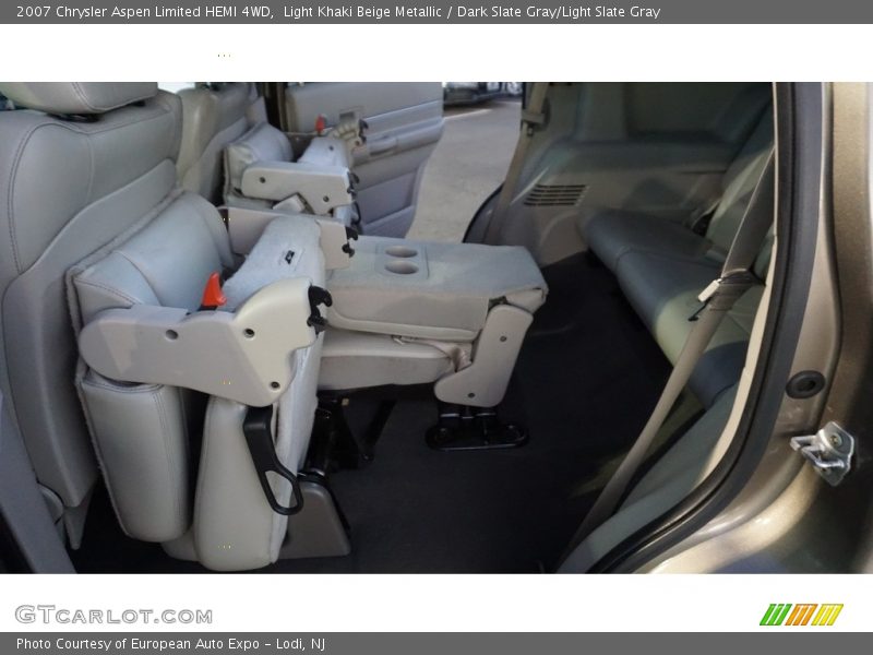 Light Khaki Beige Metallic / Dark Slate Gray/Light Slate Gray 2007 Chrysler Aspen Limited HEMI 4WD