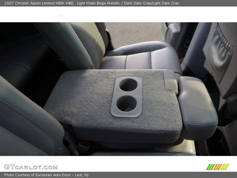 Light Khaki Beige Metallic / Dark Slate Gray/Light Slate Gray 2007 Chrysler Aspen Limited HEMI 4WD