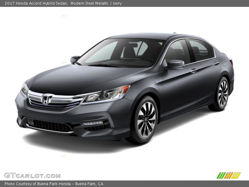 Modern Steel Metallic / Ivory 2017 Honda Accord Hybrid Sedan
