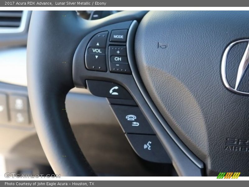 Lunar Silver Metallic / Ebony 2017 Acura RDX Advance